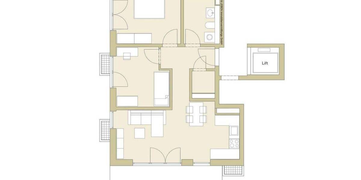 Terrassenwohnung München Berg am Laim - 3 Zimmer, 70 m&sup2;, 749.000&euro; | Angebot:26902151