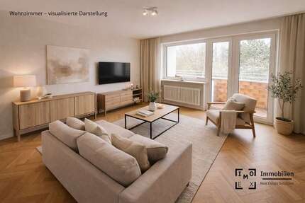 Wohnung München Bogenhausen - 2 Zimmer, 59 m&sup2;, 399.000&euro; | Angebot:25805764