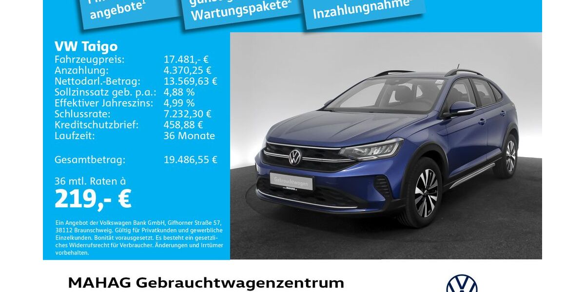 VW Taigo 52.036 km 17.481 &euro; München 80935