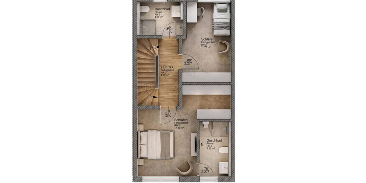 Reihenmittelhaus Oberhaching Deisenhofen - 5 Zimmer, 128 m&sup2;, 1.040.000&euro; | Angebot:26124821