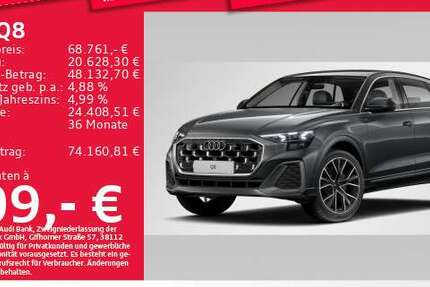 Audi Q8 64.868 km 68.761 &euro; Eching 85386