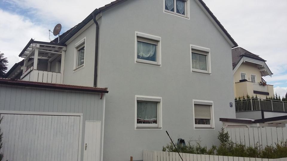 Mü Denning.Kleines älteres Stadthaus DHH 2 WHG EG1. StockDG
