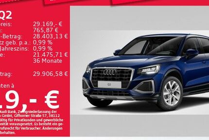 Audi Q2 7.566 km 28.482 &euro; Eching 85386