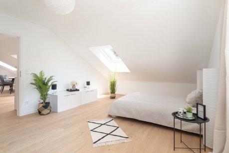 Dachgeschoßwohnung Oberhaching Deisenhofen - 4 Zimmer, 92 m&sup2;, 849.000&euro; | Angebot:27120602