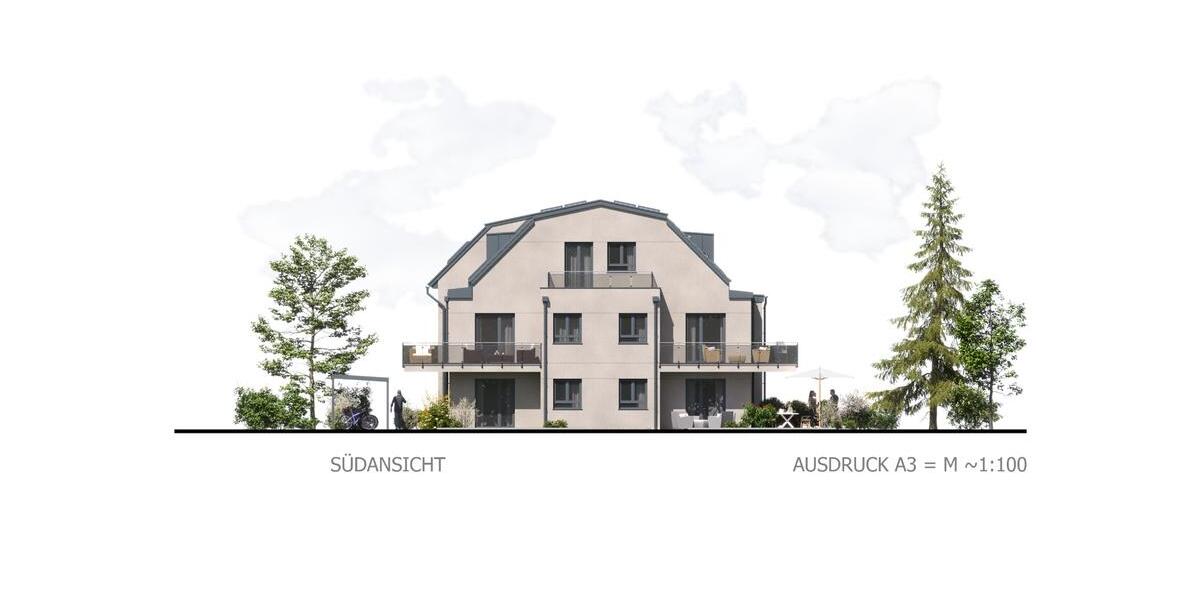 Etagenwohnung Vaterstetten Baldham - 3 Zimmer, 94 m&sup2;, 890.000&euro; | Angebot:26897676