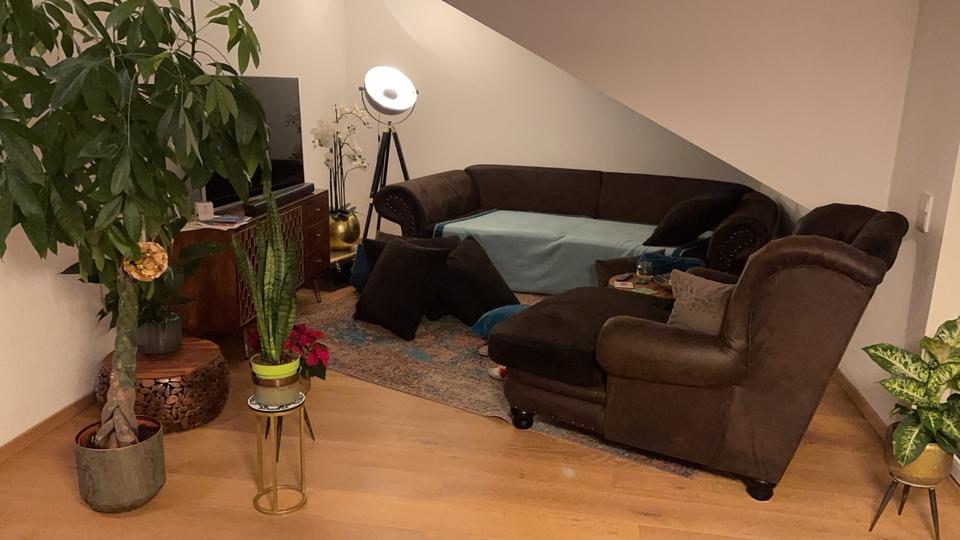 Dachgeschoßwohnung Moosinning - 3 Zimmer, 78 m&sup2;, 1.300&euro; | Angebot:26396892