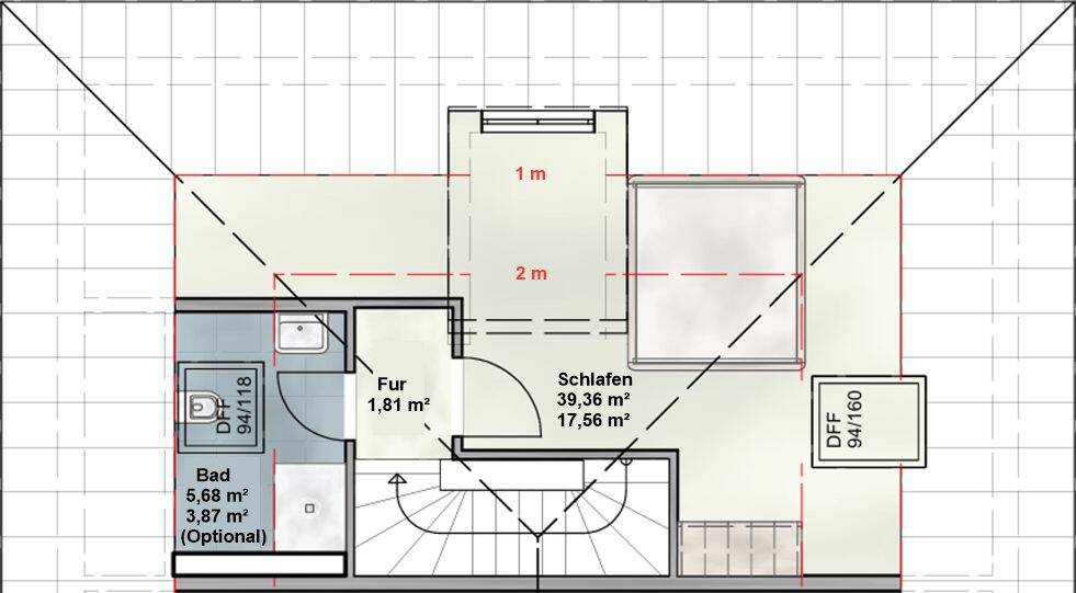 Reihenendhaus München Hadern - 5 Zimmer, 127 m&sup2;, 1.449.000&euro; | Angebot:25768186