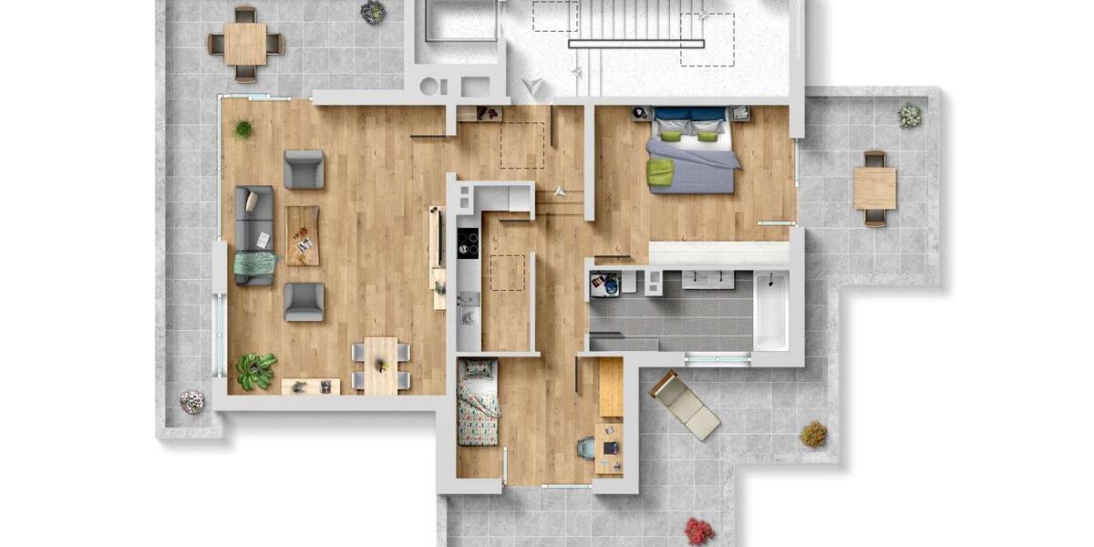 Wohnen über den Dächern Dachaus – Großzügige Wohnung mit viel Charme! 3 zimmer