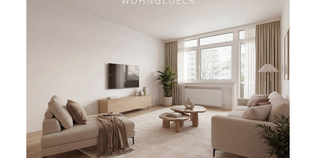 Etagenwohnung Germering Unterpfaffenhofen - 3 Zimmer, 83 m&sup2;, 349.000&euro; | Angebot:25664383