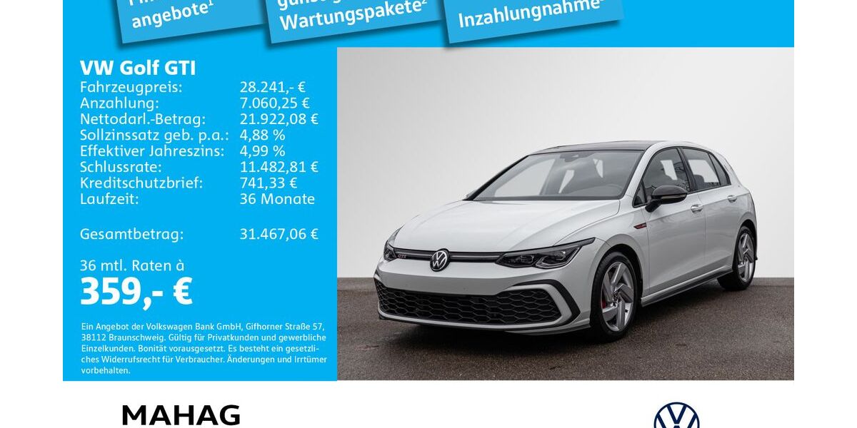VW Golf 50.737 km 27.982 &euro; München 81825