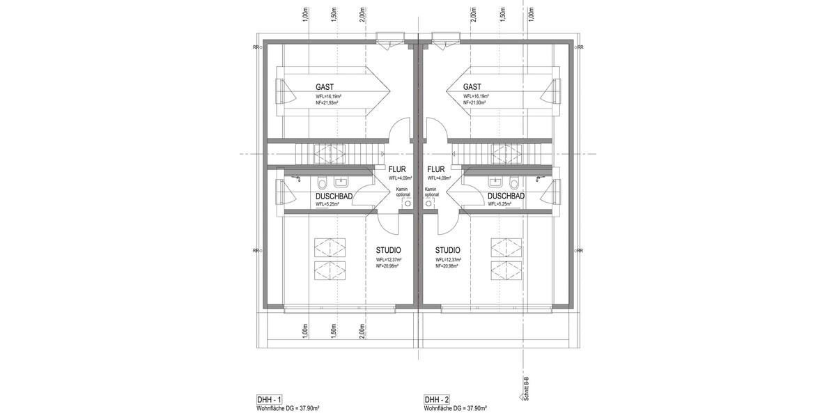 Bezug Sommer 2026 Design DHH mit Doppelgarage und Loisachblick - Doppelhaushälfte Wolfratshausen Farchet | Angebot:26785599