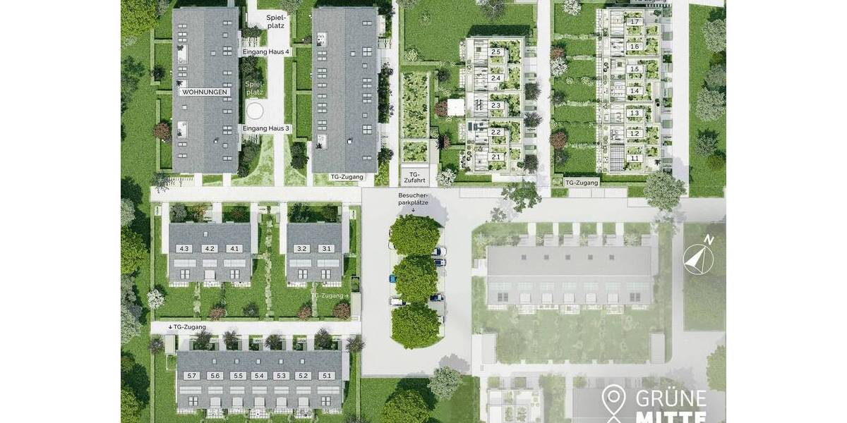 Reihenmittelhaus Kirchheim b. München Kirchheim - 4 Zimmer, 130 m&sup2;, 1.160.000&euro; | Angebot:25661976