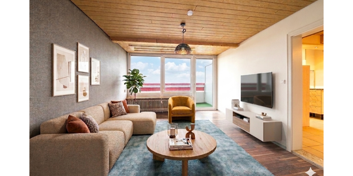 Etagenwohnung Neufahrn Mintraching-Grüneck - 3 Zimmer, 72 m&sup2;, 329.000&euro; | Angebot:26305435