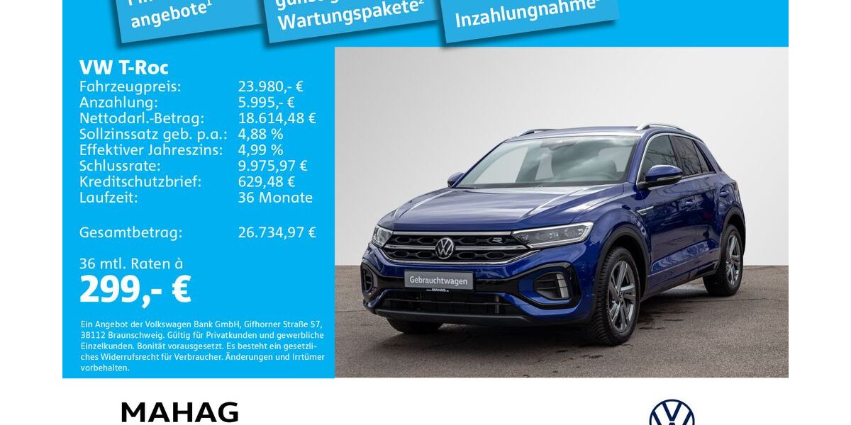 VW T-Roc 24.094 km 23.980 &euro; München 81825