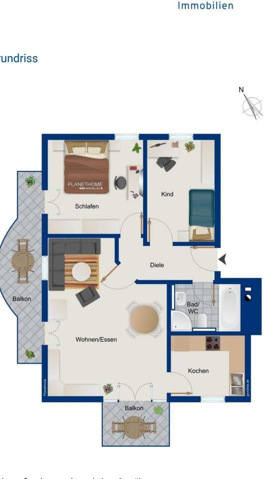 3 Zimmer Eigentumswohnung Neukeferloh