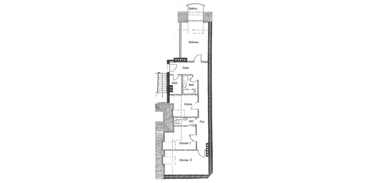 Etagenwohnung München Ludwigsvorstadt-Isarvorstadt - 3 Zimmer, 83 m&sup2;, 1.630&euro; | Angebot:26217574