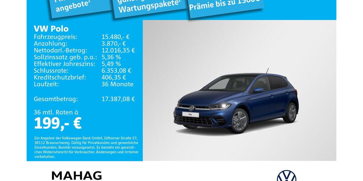 VW Polo 66.199 km 15.480 &euro; München 81825