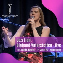 Jazz Light - Featuring Sabine Kühlich 17.05.2026 Bürgerhaus Neukeferloh