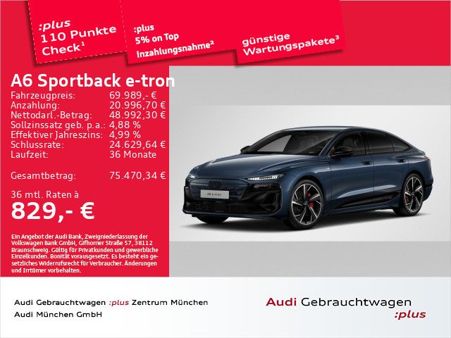 Audi A6 e-tron 18.957 km 69.989 &euro; Eching 85386