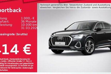 Audi Q3 7.487 km 40.855 &euro; Eching 85386