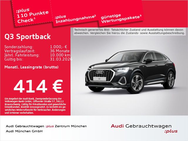 Audi Q3 7.487 km 40.855 &euro; Eching 85386