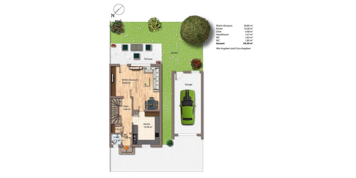 Doppelhaushälfte Olching - 5 Zimmer, 140 m&sup2;, 837.000&euro; | Angebot:25740614