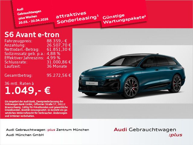 Audi S6 e-tron 1.948 km 87.971 &euro; Eching 85386