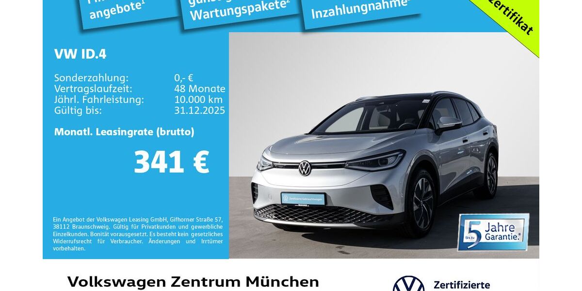 VW ID.4 5.822 km 35.281 &euro; München 80687