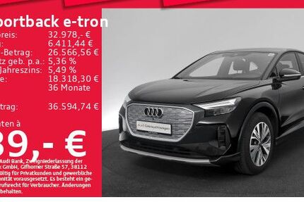 Audi Q4 e-tron 34.789 km 31.428 &euro; München 80935