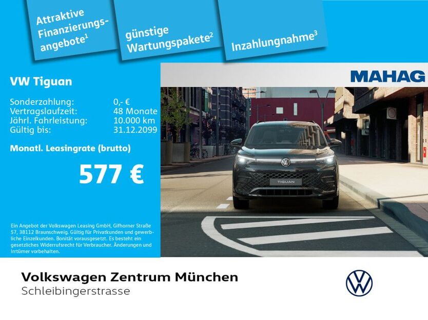 VW Tiguan 13.150 km 48.680 € München 81669