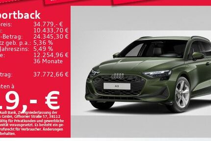 Audi A3 7.061 km 34.779 &euro; Eching 85386
