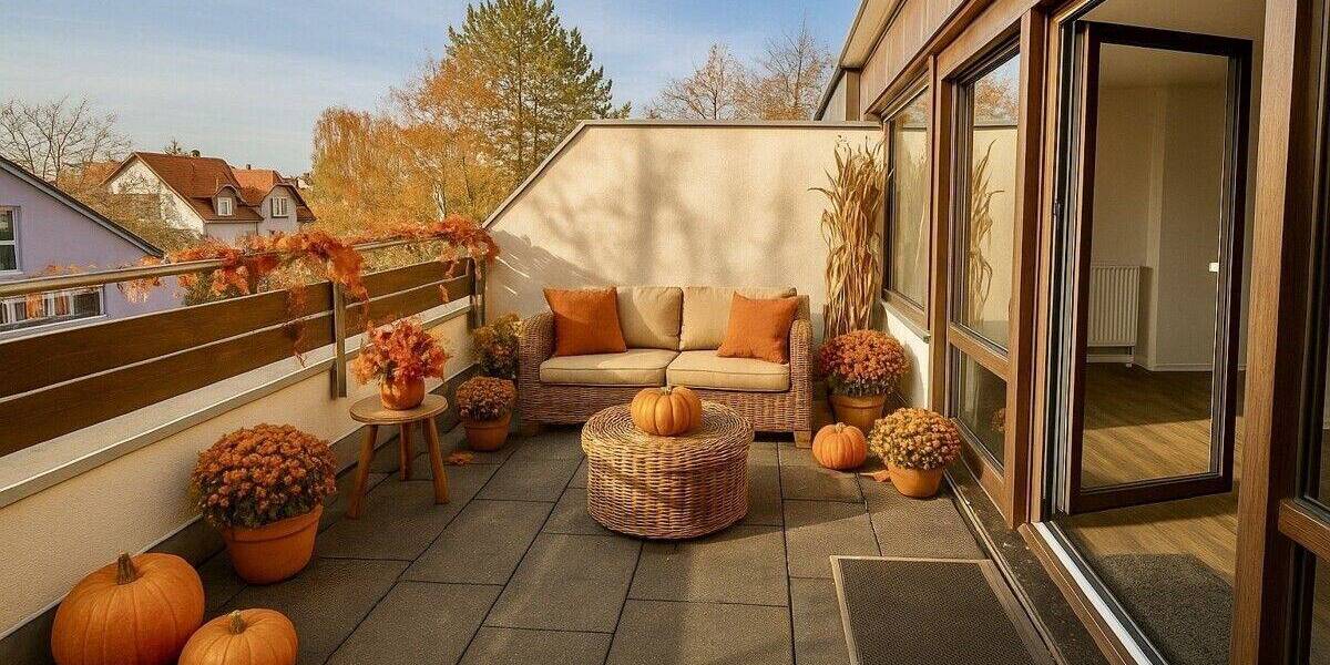 Helles 1,5-Zimmer-Apartment mit großer West-Dachterrasse in ruhiger Rücklage 1 zimmer