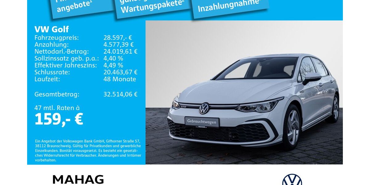 VW Golf 22.111 km 28.288 &euro; Ottobrunn 85521