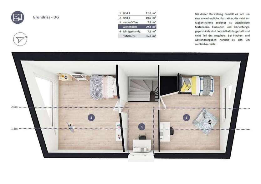 Energieeffizient & Neuwertig | Traumhaft ausgestattete DHH in Schwabhausen 5 zimmer
