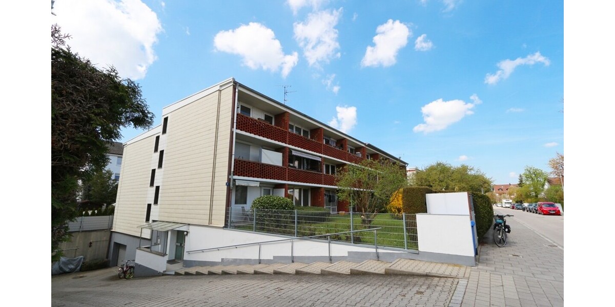 * im Dornröschenschlaf * 2-Zimmer-Wohnung * 2 sonnige Balkone * 1 Stellplatz * renovierungsbedürftig - Etagenwohnung Germering | Angebot:26287723