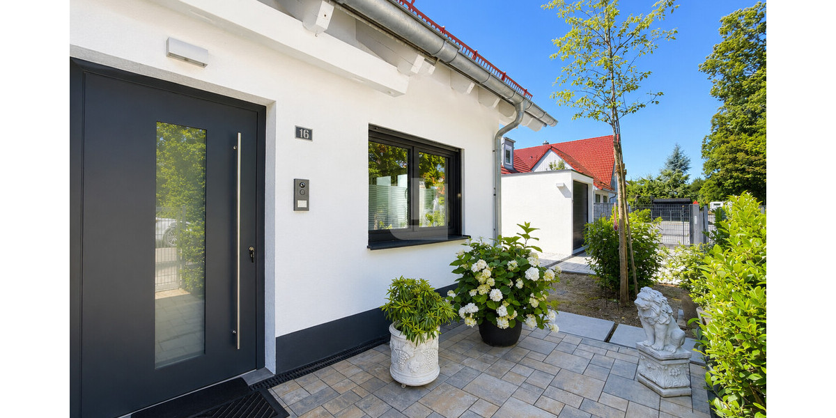 WINDISCH - Exklusive energieeffiziente DHH in Bestlage mit hochwertiger Ausstattung & Traumgarten - Doppelhaushälfte Puchheim / Puchheim-Bahnhof Bahnhof | Angebot:27169814