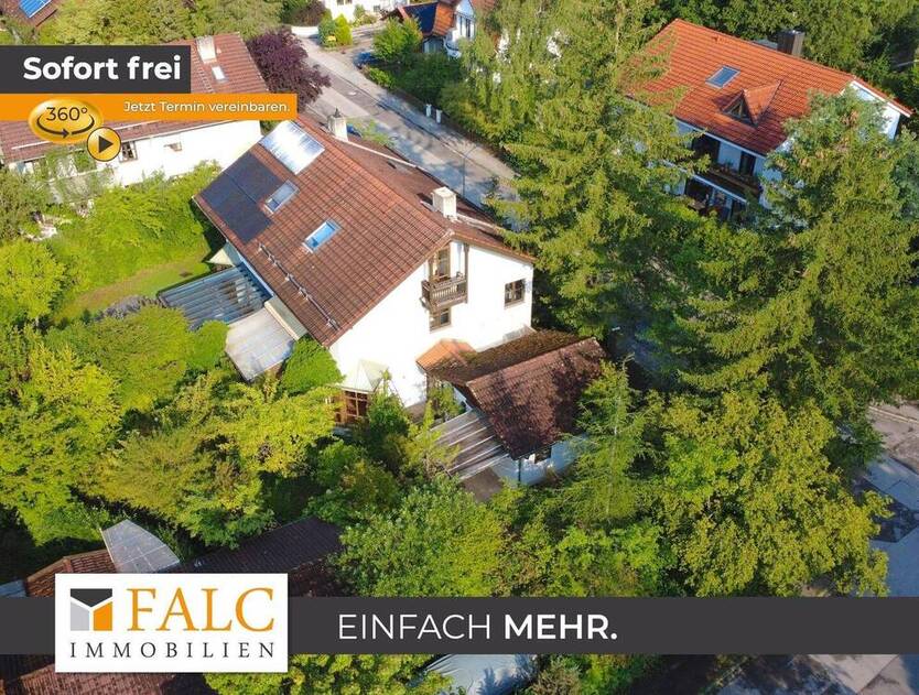 Idyllische Doppelhaushälfte mit großem Garten in ruhiger Wohnlage