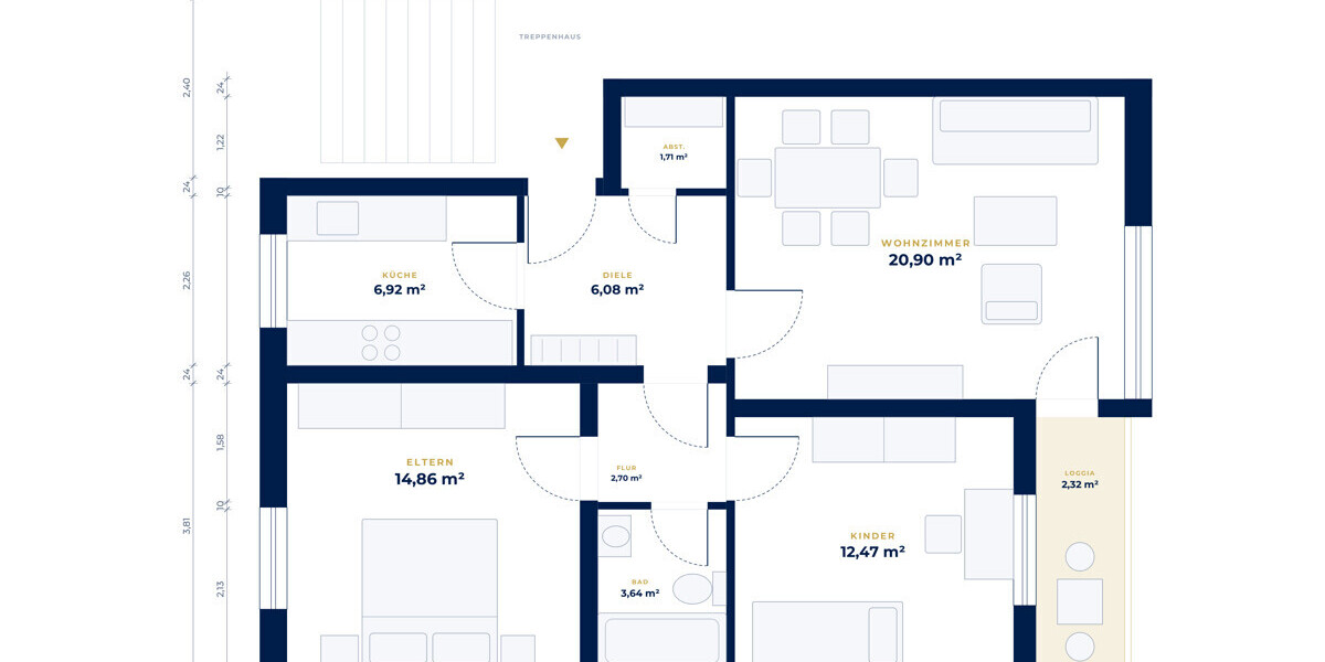 BEZUGSFREI - 3 ZIMMER MIT SÜDLOGGIA IM MÜNCHNER NORDEN - Etagenwohnung München Feldmoching-Hasenbergl | Angebot:27662470
