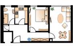 Hochparterre München Am Riesenfeld - 2 Zimmer, 51 m&sup2;, 340.000&euro; | Angebot:26885125
