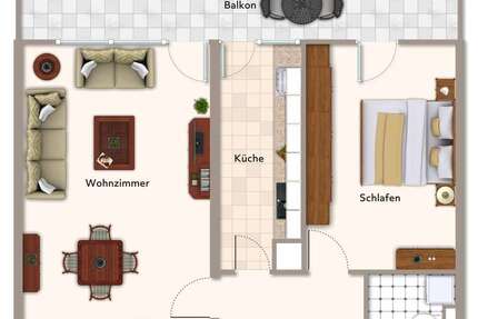Wohnung München / Solln Solln - 2 Zimmer, 73 m&sup2;, 409.000&euro; | Angebot:25325864