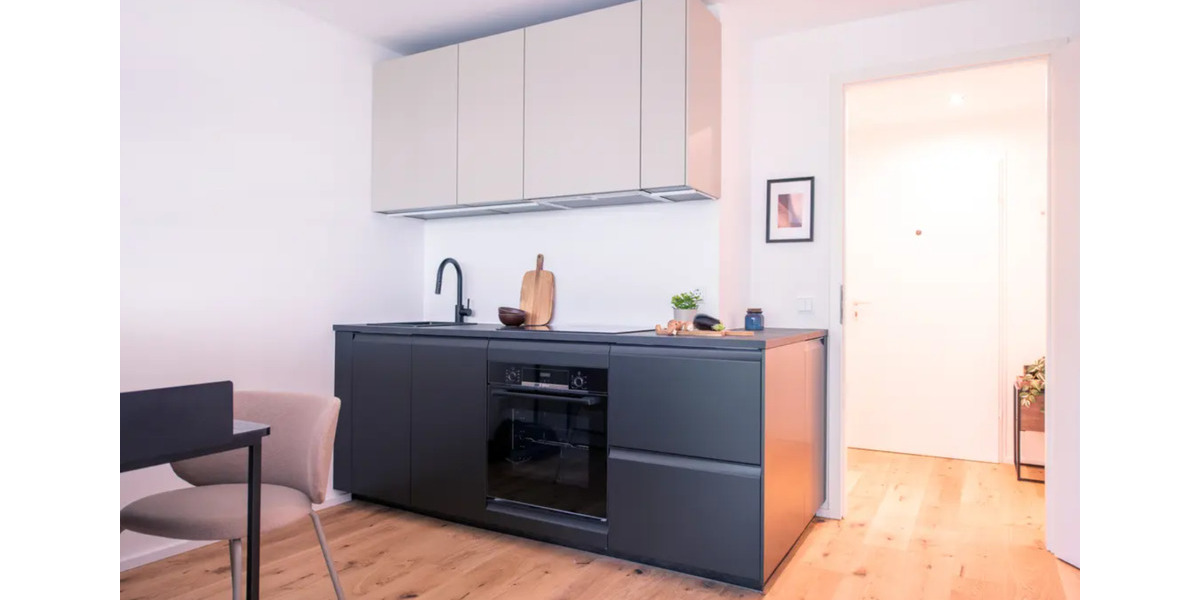 Möbliertes Studioapartment mit großer Terrasse in bester Lage 1 zimmer