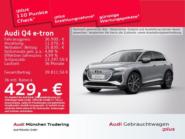 Audi Q4 e-tron 46.123 km 36.900 € München 81825
