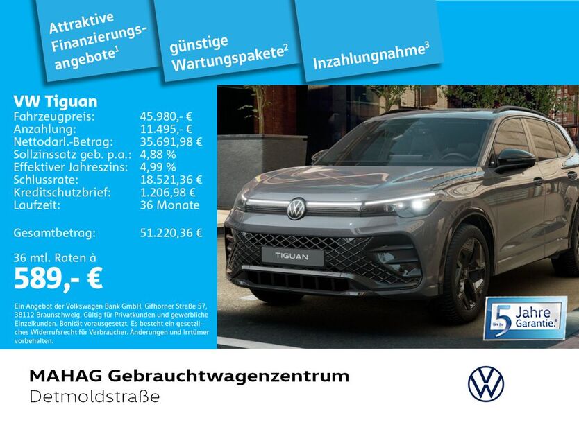 VW Tiguan 10.134 km 45.980 € München 80935