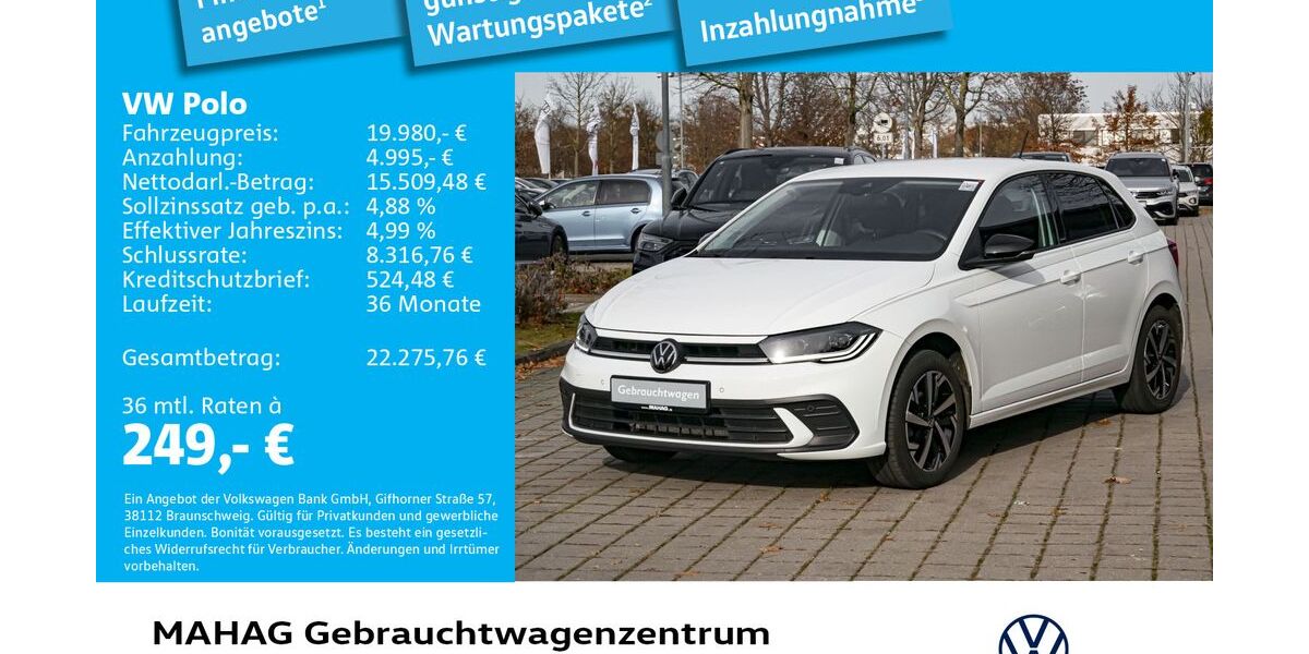 VW Polo 35.779 km 19.980 &euro; München 80935