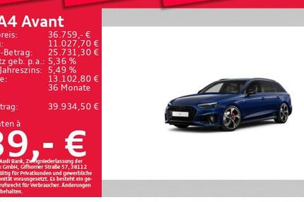Audi A4 21.959 km 36.759 &euro; München 80935