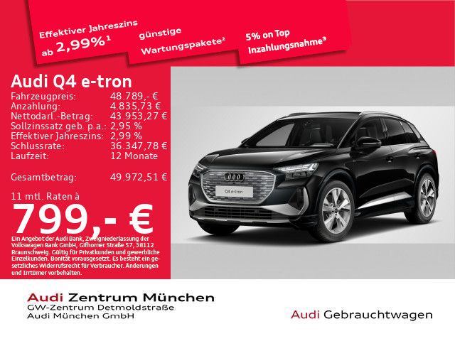 Audi Q4 e-tron 23.255 km 48.789 &euro; München 80935