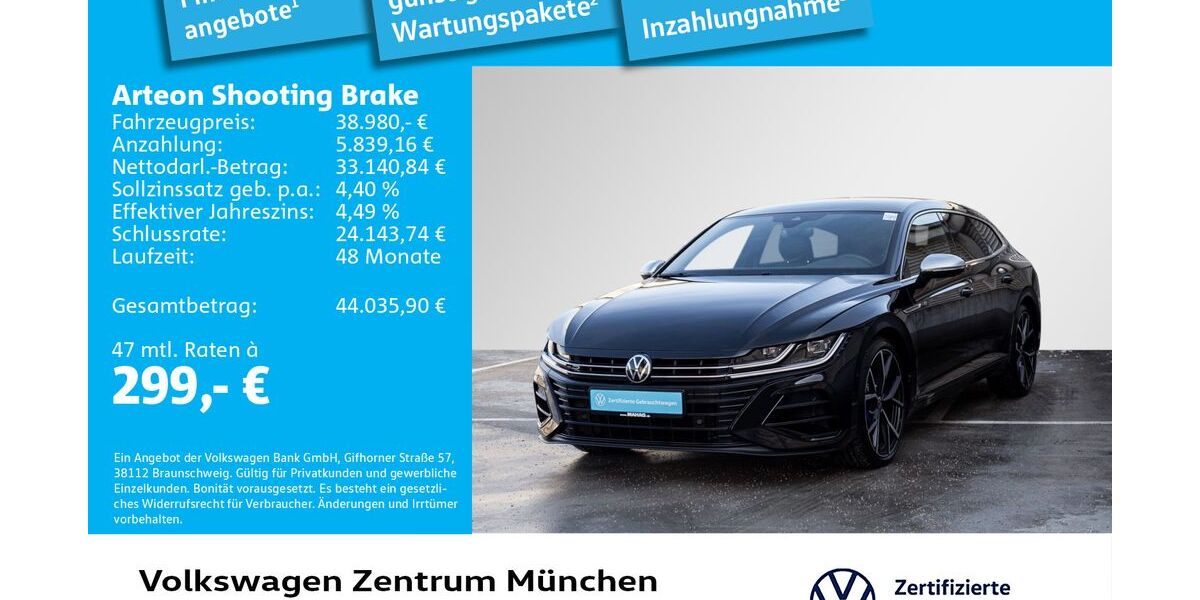 VW Arteon 38.649 km 38.980 &euro; München 80687