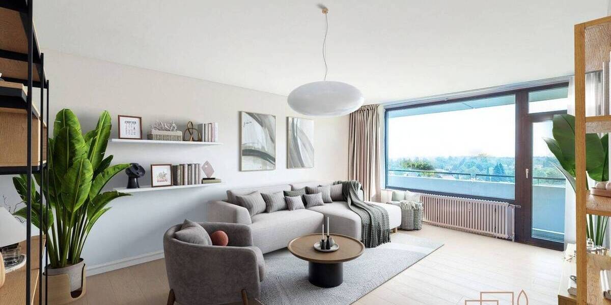 Weitblick inklusive - charmante 2-3-Zimmer, ca. 72 m², top gepflegt & ausbaufähig 3 zimmer