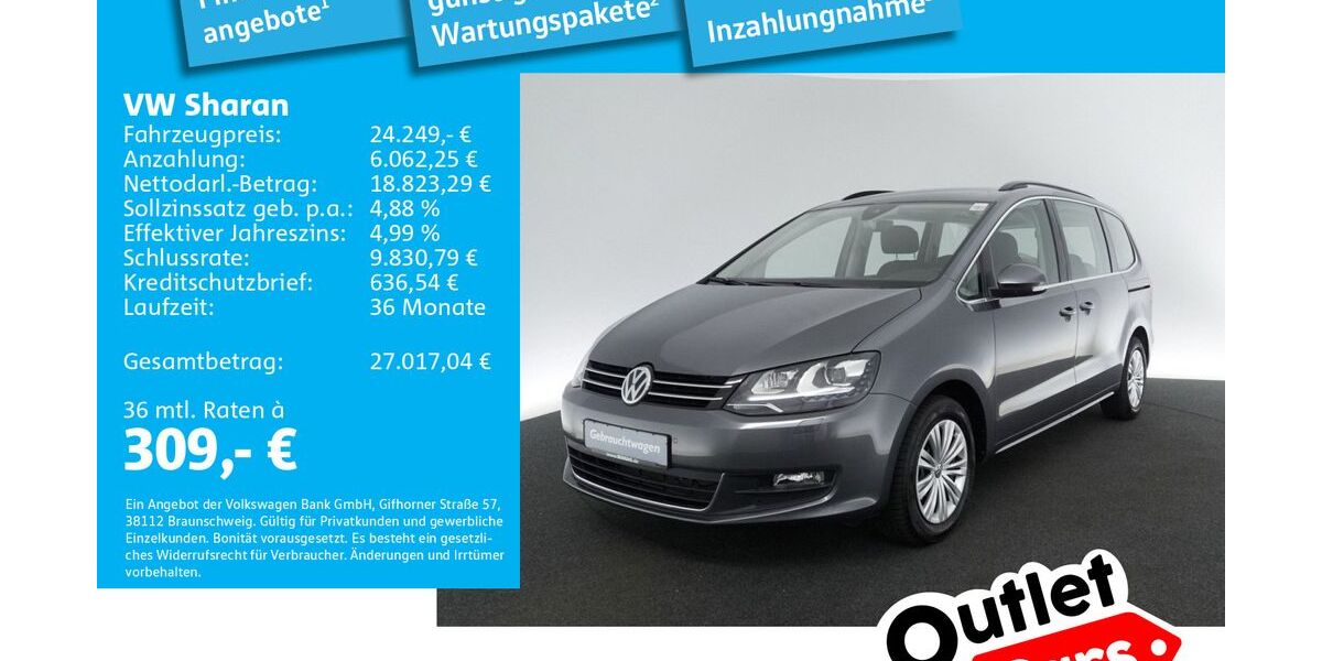 VW Sharan 99.466 km 24.249 &euro; München 80935