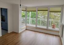 Penthouse-Feeling gesucht? Frisch sanierte 2-Zi-Whg. mit neuer EBK und TG-Parker